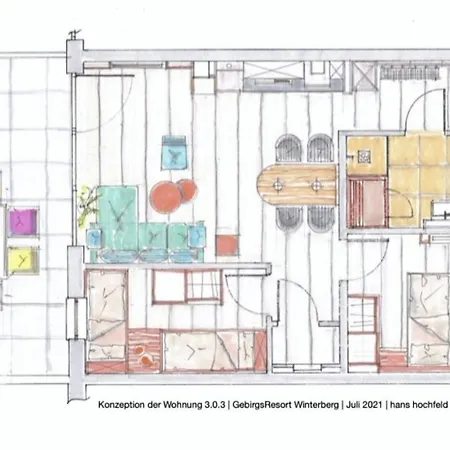 Gebirgsresort 303 Apartman Winterberg